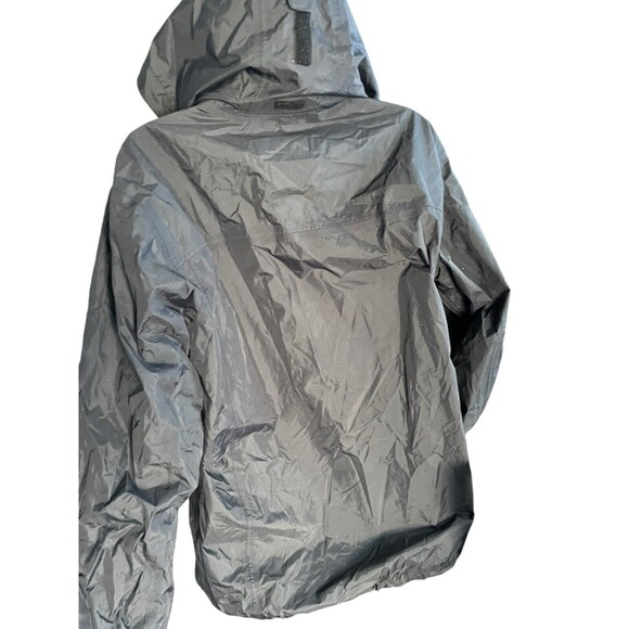 Columbia Rain Jacket Women’s  Black Pouration Hooded Breathable Venting SZ M - Picture 5 of 13